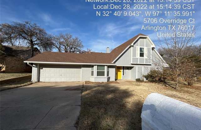 5709 Overridge Court - 5709 Overridge Court, Arlington, TX 76017