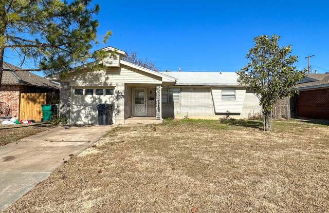 Cute 2BD/1BTH Home with Terrific Curb Appeal! Conveniently Located! - 1349 Southwest 61st Street, Oklahoma City, OK 73159