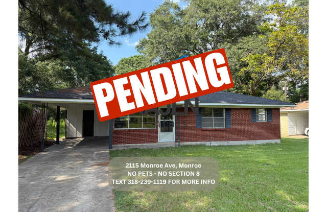 2115 Monroe Avenue - 2115 Monroe Avenue, Ouachita County, LA 71202