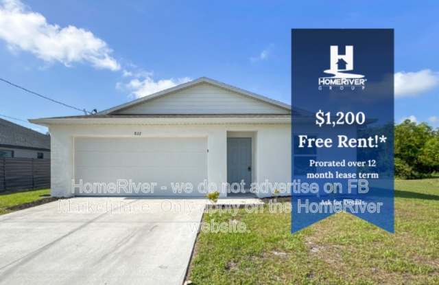 822 SW 2nd St - 822 Southwest 2nd Street, Cape Coral, FL 33991