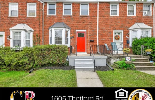 1605 Thetford Rd - 1605 Thetford Road, Towson, MD 21286