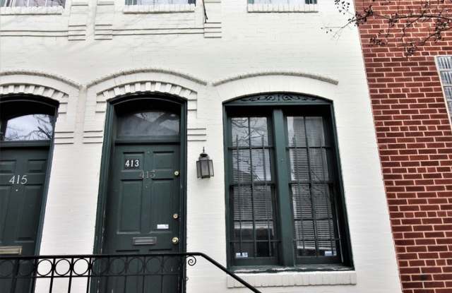 Super spacious Seton Hill 1bd/2ba home with den  CAC! Available 8/14! - 413 Druid Hill Avenue, Baltimore, MD 21201