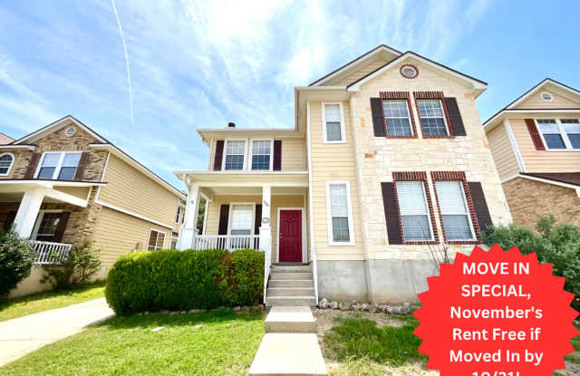 **APPLICATION RECEIVED** *NOVEMBER RENT FREE* Spacious 4-Bedroom Stone Oak Home with Loft & Fenced Yard! Gallery 1