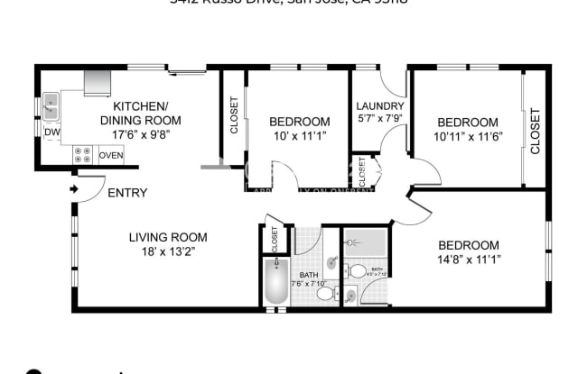 5412 Russo Drive - 5412 Russo Drive, San Jose, CA 95118