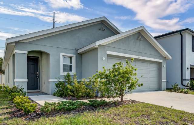 Well laid out 3Beds/2Baths Home partially fenced yard with easy access to Tampa - 12173 Downy Birch Drive, Riverview, FL 33569