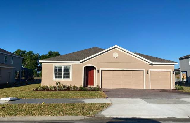 Corner Lot Home 4 Bedroom 2 Full Bath, the Emerson Model built on the Beautiful Hills of Mt Dora. Split Master Plan at 4842 Gilded Jewel Drive, Mt Dora FL 32757 photos photos