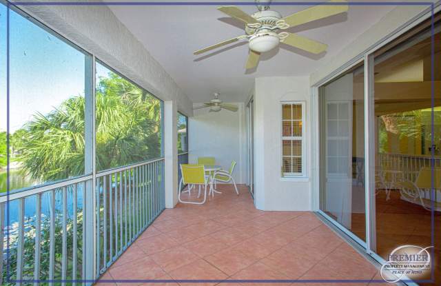 ***FURNISHED***3 BED/2 BATH VILLA W/ GARAGE***NORTH NAPLES ***CALUSA BAY SOUTH***GATED***LAKE VIEW*** Gallery 3