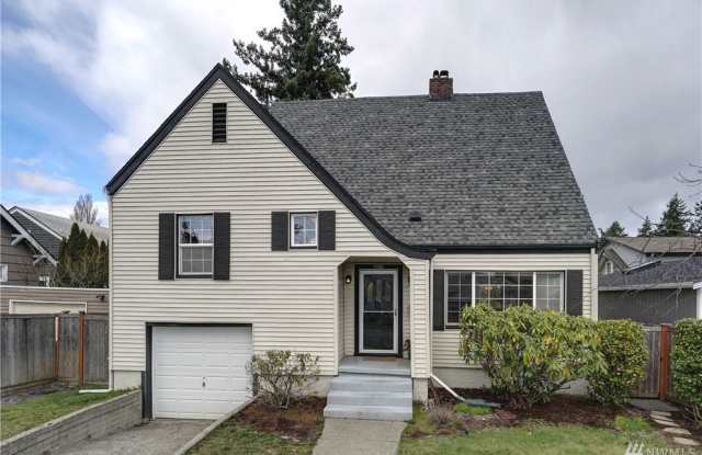 North Tacoma home, Tutor style, 4 bedroom, 2 bathroom home, fenced yard! - Available May 1st! - 4409 North 35th Street, Tacoma, WA 98407