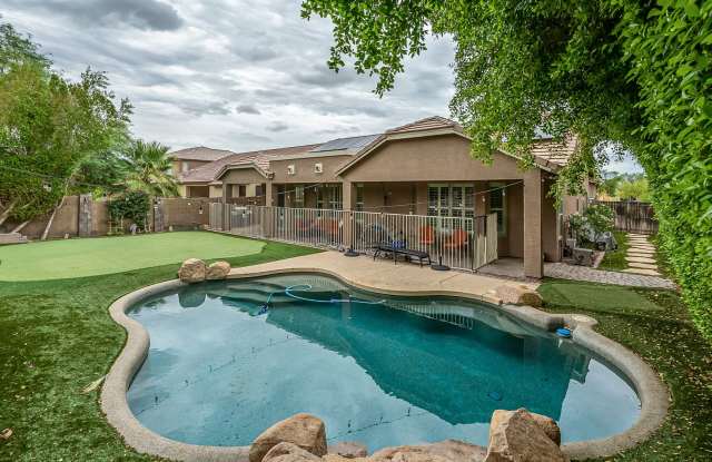 Phoenix Pool Home | 4 Bedrooms, Solar + Backyard Putting Green photos photos
