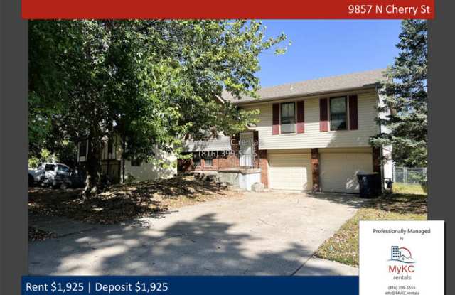 9857 North Cherry Street - 9857 North Cherry Street, Kansas City, MO 64155