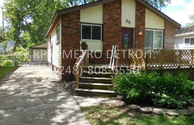 65 West Brooklyn Avenue - 65 West Brooklyn Avenue, Pontiac, MI 48340