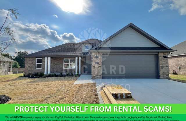 Tontitown- Single Family Home- Open Concept Cedarwood Plan Gallery 1