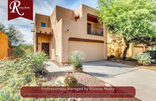 Modern 3BR/2.5BA Tucson Home with Private Balcony, Fenced Yard & 2-Car Garage photos photos