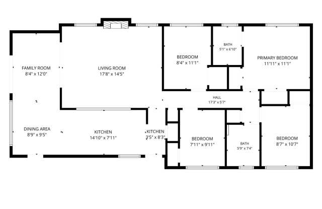 Lovely 4 Bedroom, 2 Bath Vintage Home Gallery 3