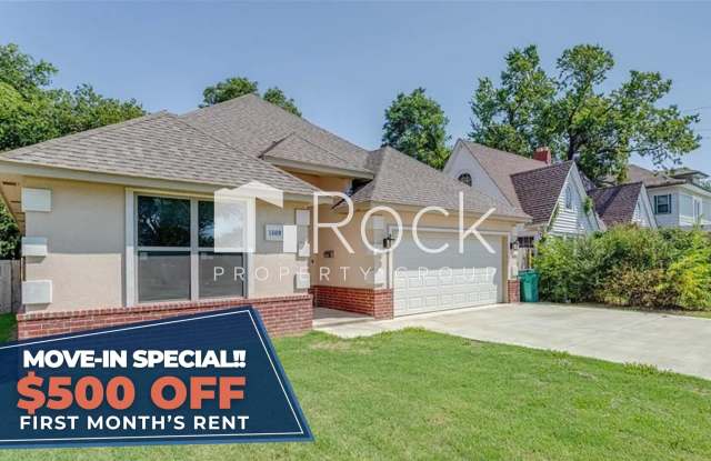 $500 OFF When You Move In by December 1st! Spacious 3 Bed 2.5 Bath Home Near Oklahoma City University, the Plaza District & Uptown! Gallery 1