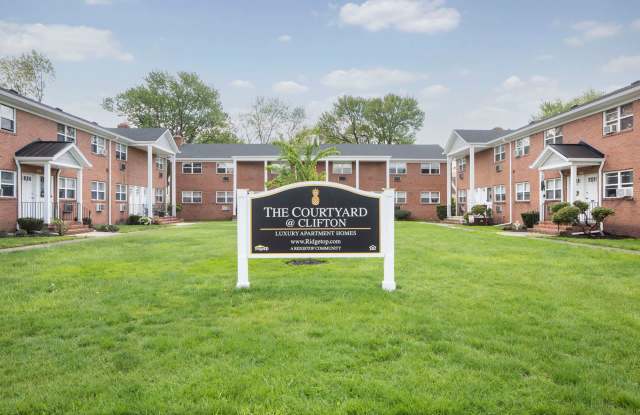 The Courtyard @ Clifton: In-Unit Washer  Dryer, Heat, Hot  Cold Water, Gas Included, and Cat  Dog Friendly - 961 Clifton Avenue, Clifton, NJ 07013