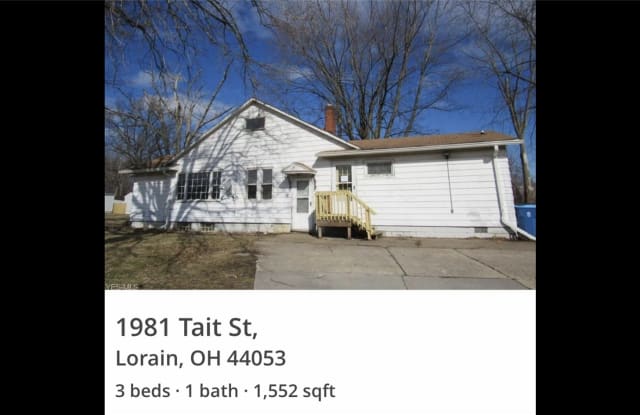 Lorain - 1981 Tait Street, Lorain, OH 44053