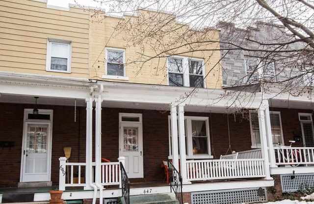 Charming 3br / 1 BA home - 647 North Pine Street, Lancaster, PA 17603