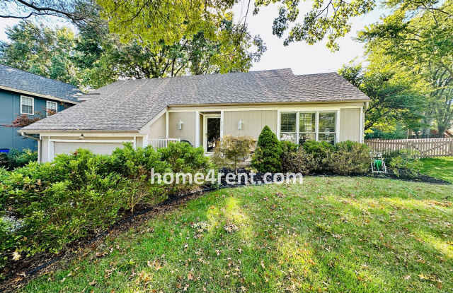 A Lovely Lenexa Home w/ Wood Floors Throughout, Updated Kitchen, Finished Basement and a Fenced Yard! - 8600 Alden Lane, Lenexa, KS 66215