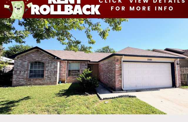 Rent Rollback! Save $205- 4-Bedroom House for Rent in Killeen, TX photos photos