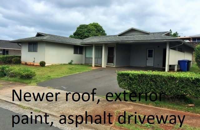 Renovated 3 bedroom, 2 bathroom, 2 car carport - 98-135 Puaalii Street, Waimalu, HI 96701