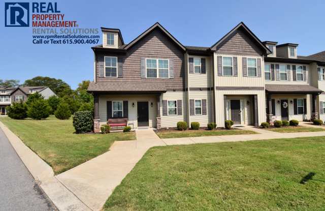 Wonderful 3BD end unit townhome! Washer and Dryer included; Triple Blackman Schools! - 5354 Tony Lama Lane, Murfreesboro, TN 37128