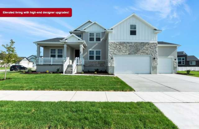 SPECTACULAR VIRTUALLY NEW HOME IN SOUGHT AFTER BRANDON PARK W 3 CAR GARAGE!! - 49 East Craner Peak Drive, Eagle Mountain, UT 84005