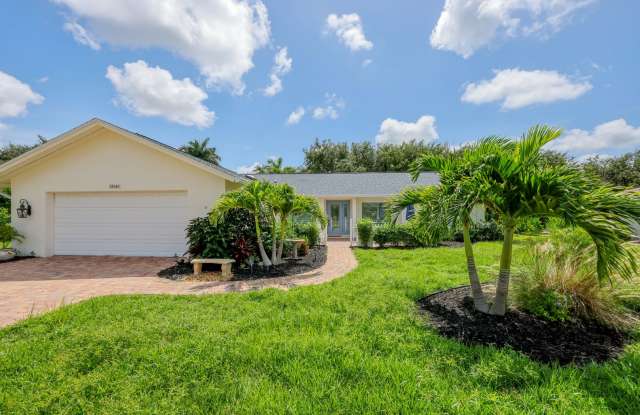 Secluded Annual Rental- 3 Bedroom 2 Bath Pool Home In Spanish Wells - 28345 Tasca Drive, Bonita Springs, FL 34135