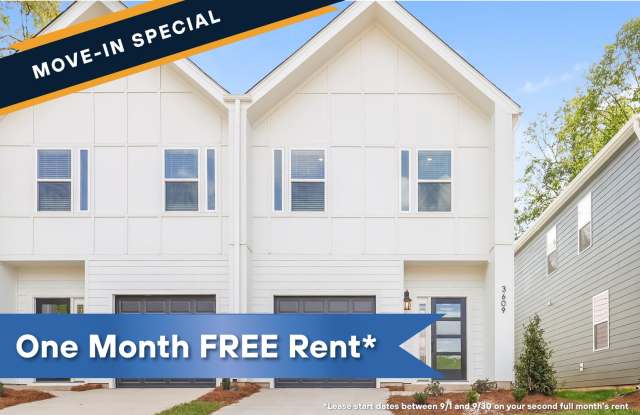 3-Bedroom, 2.5 Bath Townhome for Rent in Westerly Hills | Attached Garage & Modern Kitchen | Charlotte, NC Gallery 3