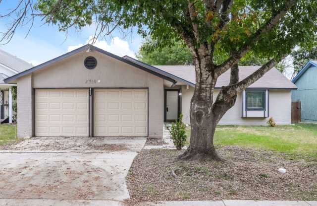 3 Bed + 2 Bath + 1,582 SF + 2 Car Garage in Big Country - 2730 Bear Springs Drive, Bexar County, TX 78245 3 Bed + 2 Bath + 1,582 SF + 2 Car Garage in Big Country - 2730 Bear Springs Drive, Bexar County, TX 78245