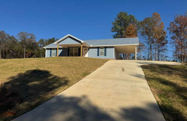Modern 2025 New Construction - 376 Silver Run Road, Talladega County, AL 36268
