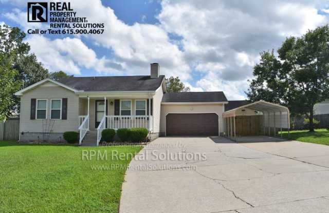 3BR/2BA in LaVergne w/ 2-car garage, fenced in backyard, walk to Percy Priest Lake! photos photos