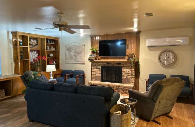 ONE BEDROOM, one bath, FULLY FURNISHED; ALL BILLS PAID photos photos