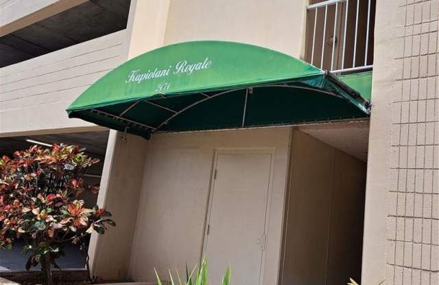 Kapiolani Royale – 2BD/2BA/1 Parking – All Utilities Included - 2474 Kapiolani Boulevard, Honolulu, HI 96826 Kapiolani Royale – 2BD/2BA/1 Parking – All Utilities Included - 2474 Kapiolani Boulevard, Honolulu, HI 96826