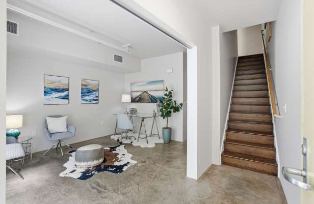 1-Bedroom + Den/Office, 2-Bath Townhome with EV Charging & Secure Parking Gallery 4