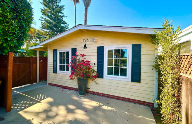 Charming fully remodeled stand-alone 1- bedroom cottage! - 726 West Pedregosa Street, Santa Barbara, CA 93101