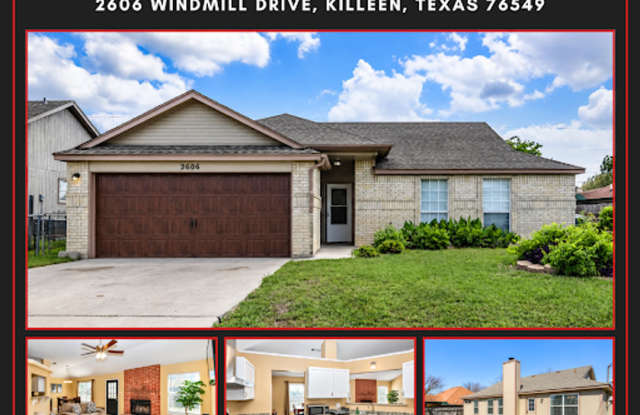 3-Bedroom Killeen Home with Fireplace & Fenced Yard Gallery 1