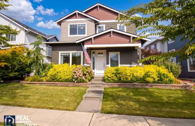 Beautiful Tehaleh Home with Office, A/C, Fenced Yard & EV Charger Gallery 1