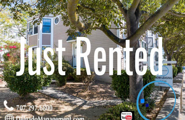 Benicia! Large two bedroom, two and half baths townhouse available now! - 743 Military East, Benicia, CA 94510