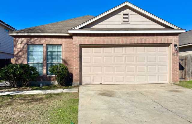 Beautiful One Story Home - 6631 Hartnet Fields, Bexar County, TX 78109