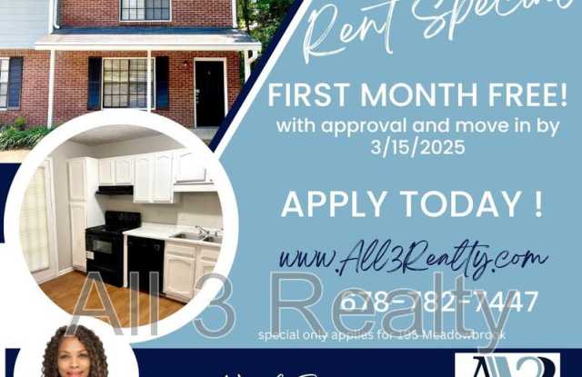 195 Meadowbrook Ct - 195 Meadowbrook Court, Fayetteville, GA 30215