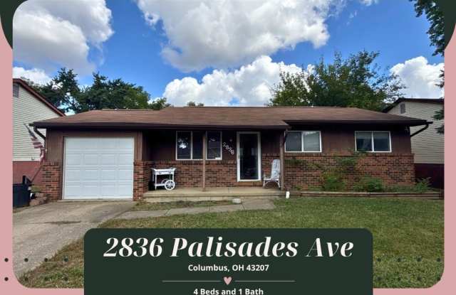 Stylishly Renovated 4-Bedroom Ranch with Finished Basement  Private Fenced Yard Groveport Schools - 2836 Palisades Avenue, Columbus, OH 43207