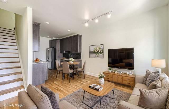 Modern RiNo Townhome | Rooftop Deck + Attached Garage Gallery 3