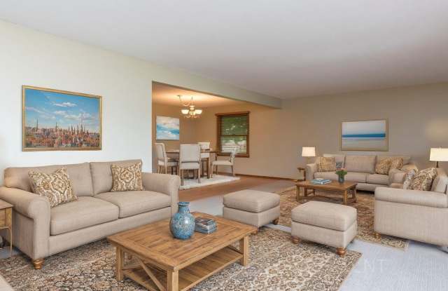 LARGE AND SPACIOUS, YET COZY AND QUAINT RANCH STYLE 4 BD, 3 BA HOUSE WITH DOUBLE ATTACHED GARAGE, NICE WALK OUT DECK WITH LARGE FENCED IN BACKYARD photos photos