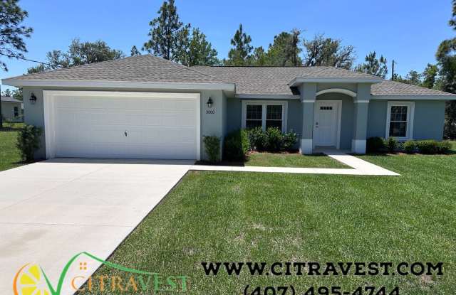 3000 W Sharpes Dr - 3000 West Sharpes Drive, Citrus Springs, FL 34433 3000 W Sharpes Dr - 3000 West Sharpes Drive, Citrus Springs, FL 34433