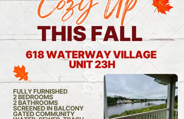 **MOVE IN SPECIAL** Myrtle Beach - 2 Bedroom / 2 Bathroom Furnished Condo - 618 Waterway Village Boulevard, Horry County, SC 29579