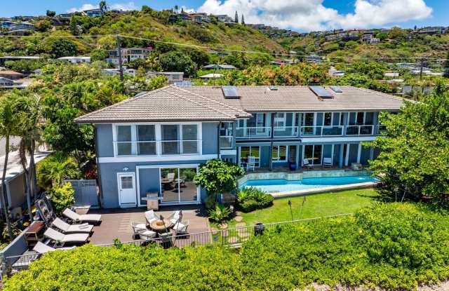Oceanfront Wailupe Beach House w/ Pool  Hot Tub photos photos