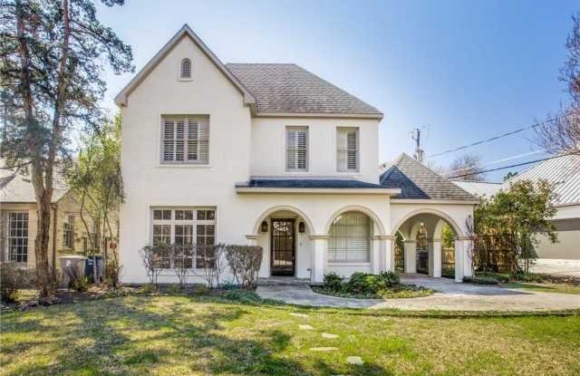 4308 N Cresthaven Road - 4308 North Cresthaven Road, Dallas, TX 75209