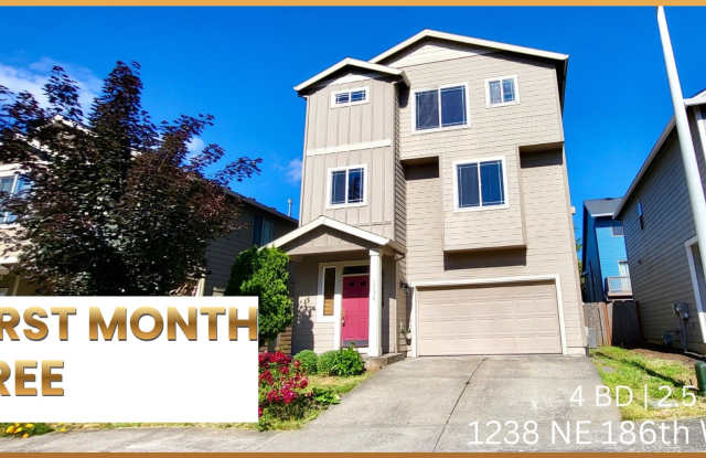*FIRST MONTH FREE* Charming 4 BD | 2.5 BA Craftsman in Gresham! - 1238 Northeast 186th Way, Gresham, OR 97230