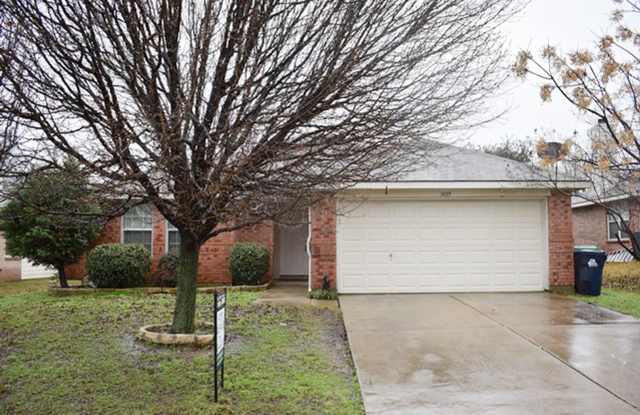 AVAILABLE NOW - Charming 3 Bed Home in Denton | Open Layout, Fireplace, Large Backyard - 1405 Carrigan Lane, Denton, TX 76207